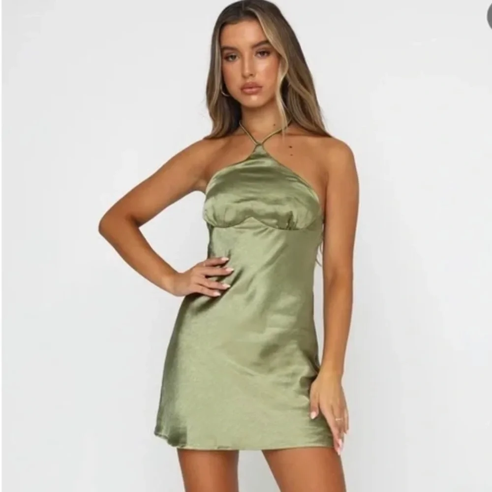 White Fox Boutique Lights On Mini Dress - Picture 1 of 11